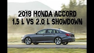 2018 Honda Accord Which engine to pick [upl. by Gona]