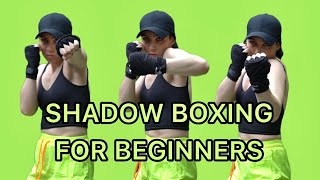 SHADOW BOXING 3 Effective Drills for Beginners [upl. by Auliffe]