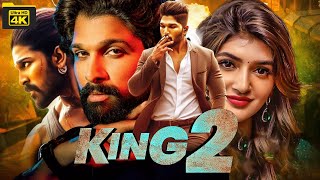 King 2 Allu Arjun amp Sreeleela 2024 Full Hindi Dubbed New Movie  Blockbuster South Action Movies [upl. by Adore]