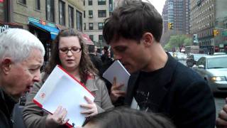 Matthew Gray Gubler arriving to the Magic Valley film premiere [upl. by Enrobialc]