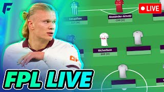 FPL GW22 DEADLINE STREAM  HAALAND NEWS [upl. by Jo Ann306]