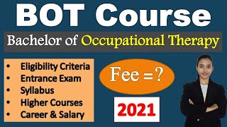 BOT Course Eligibility Admission process Entrance Exam Fee Career amp Salary [upl. by Areivax]