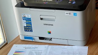 Samsung Xpress C460FW Color AllinOne Laser PrinterCount 16 Pgs Only 99 Toner [upl. by Il]