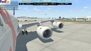 Flight Sim Toliss A340600 Go Big or Go Home    FULL ATC [upl. by Morrill]