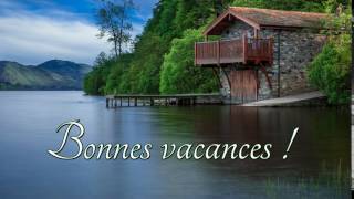 How to pronounce Bonnes vacances in French [upl. by Towny]