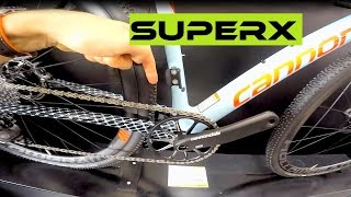 Przełajówka Cannondale SuperX 2017 otrzymuje asymetryczną ramę Ale prześwit [upl. by Retsevlys933]