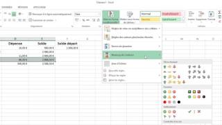 Feuille Excel pour gérer ses comptes recettes dépenses [upl. by Boonie]