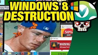 Vinesauce Joel  Windows 8 Destruction [upl. by Bradwell]