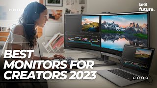 Best Monitors For Creators 2023  Top 5 Best Monitor For Graphics Designers amp Artist [upl. by Christmann129]