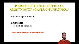 Doenças periapicais granuloma periapical [upl. by Persons]