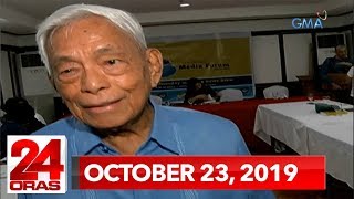 24 Oras Express October 23 2019 HD [upl. by Eniahs]