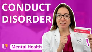 Conduct Disorder  Psychiatric Mental Health for Nursing Students  LevelUpRN [upl. by Nyliahs919]