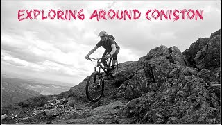 Coniston to Goats Water Great How Crags Levers Water Copper mines Mountain Bike Ride  Lakes MTB [upl. by Peppard]