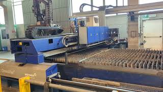 MESSER GRIESHEIM OMNIMAT Flame Cutting Machine [upl. by Eckmann]