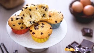 Muffin con gocce di cioccolato [upl. by Julio482]