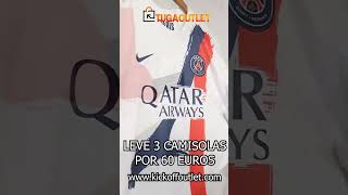 As Camisolas do PSG 202425  Principal Secundária e Terceira  Promoção Leve 3 por 60€ [upl. by Ainivad]