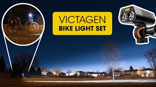 The PERFECT bike light Victagen 2400 Lumen Amazon Bike Light Review [upl. by Yessac625]