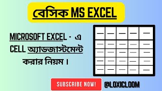 Excel Cell Adjustment Tips Resize Merge and Format Cells Like a Prologicloom [upl. by Akinorev947]