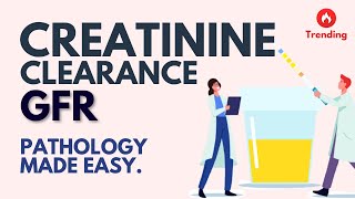 Creatinine Clearance in under 5 mins l GFR l Pathology Made Easy [upl. by Aracahs822]