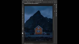 Easily Turn Day into Night in Photoshop photoediting photoshopeffects photoshoptoturial [upl. by Yenitirb548]
