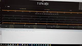 uBITX with Ham Radio Deluxe CAT Protocol implemented Fast Dial control [upl. by Conah]