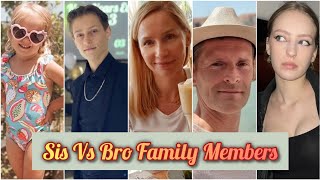 Sis Vs Bro Family Members Real Name And Real Ages 2024 [upl. by Aleel]