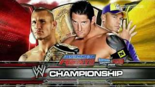 WWE Bragging Rights 2010 Randy Orton vs Wade Barrett [upl. by Dhruv932]