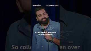 Bassi and his friends  Bas Kar Bassi  Standup Comedy  primevideoindia [upl. by Lirbij]