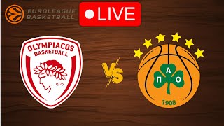 🔴 Live Olympiakos vs Panathinaikos  EuroLeague 20232024  Live Play by Play Scoreboard [upl. by Dinny]