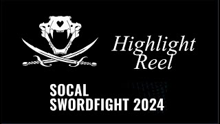 14  SoCal Swordfight 2024 RapierSaber [upl. by Odlanyar]