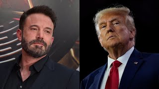 Ben Affleck wants to ‘distance himself’ from Donald Trump [upl. by Squier]