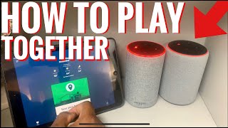 How To Set Up And Play MultiRoom Music With Alexa Speakers [upl. by Dupin]