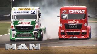 Truck Race Zolder Großer Crash  MAN Truck amp Bus [upl. by Gypsie]