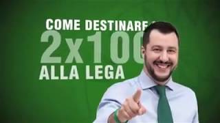 Dona il 2x1000 Due Per Mille Alla Lega Nord codice D43 nel 2018 [upl. by Jerad111]