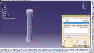 Catia Tutorial11 Multi Section Solid Part I [upl. by Aisaim]