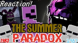 A FNAF Fanatic Reacts to Old FNAF Theories The Summer Paradox by BlackFootFerret [upl. by Gniw]