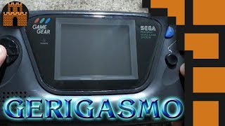 Gerigasmo  Game Gear com tela LCD moderna McWill [upl. by Eanrahs]