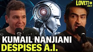 Lovett amp Kumail Nanjiani Debate AI and Nerd Out on Ninja Turtles [upl. by Amikahs718]