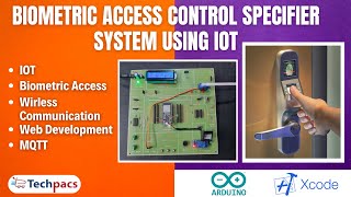 Biometric Access Control Specifier System using IoT [upl. by Citarella]