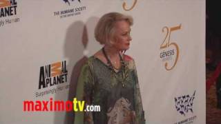 Tippi Hedren 25th Annual Genesis Awards Red Carpet [upl. by Ansel]