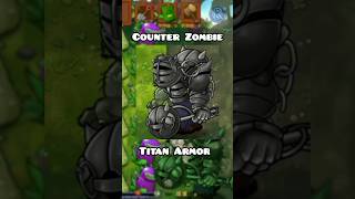 Counter Titan Gargantuar Armor pvz plantsvszombies [upl. by Llewxam]