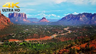 Sedona Arizona 4K  Red Rock Scenic Byway Complete Scenic Drive  Driving Through Downtown Sedona [upl. by Sabanrab321]