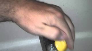 Use a lemon to Naturally Clean Hard Water Stains [upl. by Aitat]