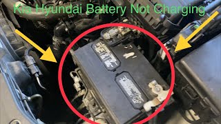 20112018 Kia Hyundai Alternator Not Charging EASY FIX  CHECK FIRST [upl. by Atirehs133]