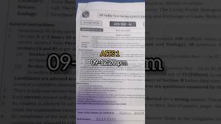 Offline Test Experience✍️ Neet 2024 neet2024 minivlog pwians test students viral shorts [upl. by Anaile]