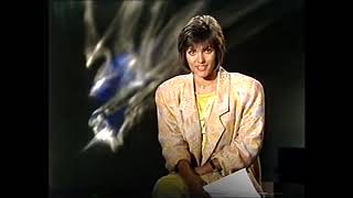 ZDF Ansage Birgit Schrowange  quotRosemaries Babyquot 24051986 [upl. by Hellene543]