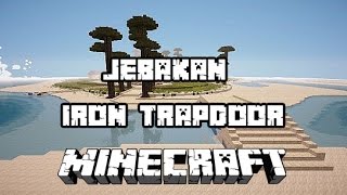 MINECRAFT JEBAKAN IRON TRAPDOOR [upl. by Killian]