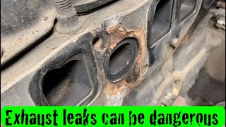 Exhaust Gasket Leaks Problems and Dangers [upl. by Virginia412]