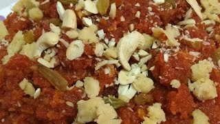 Gajar ka Halwa RecipeSimple and Delicious Gajar HalwaCarrot Halwa RecipeEasy Indian Dessert [upl. by Nodab]