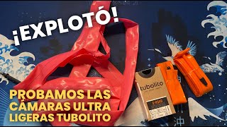 ¡EXPLOTÓ 🤯  CÁMARA ULTRALIGERA TUBOLITO 💥VS💥 RIDENOW [upl. by Burkitt]